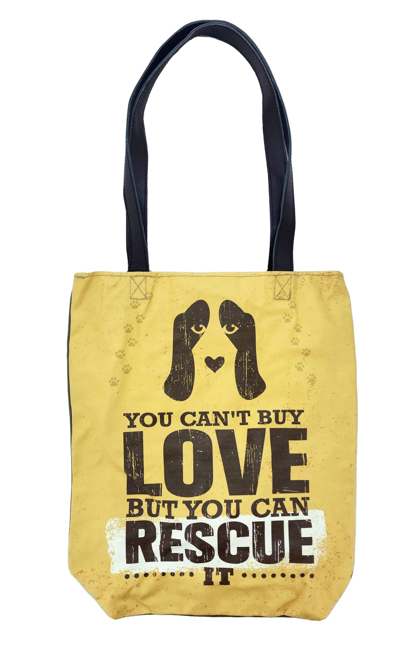 Rescue Love Recycled Military Tent Tote