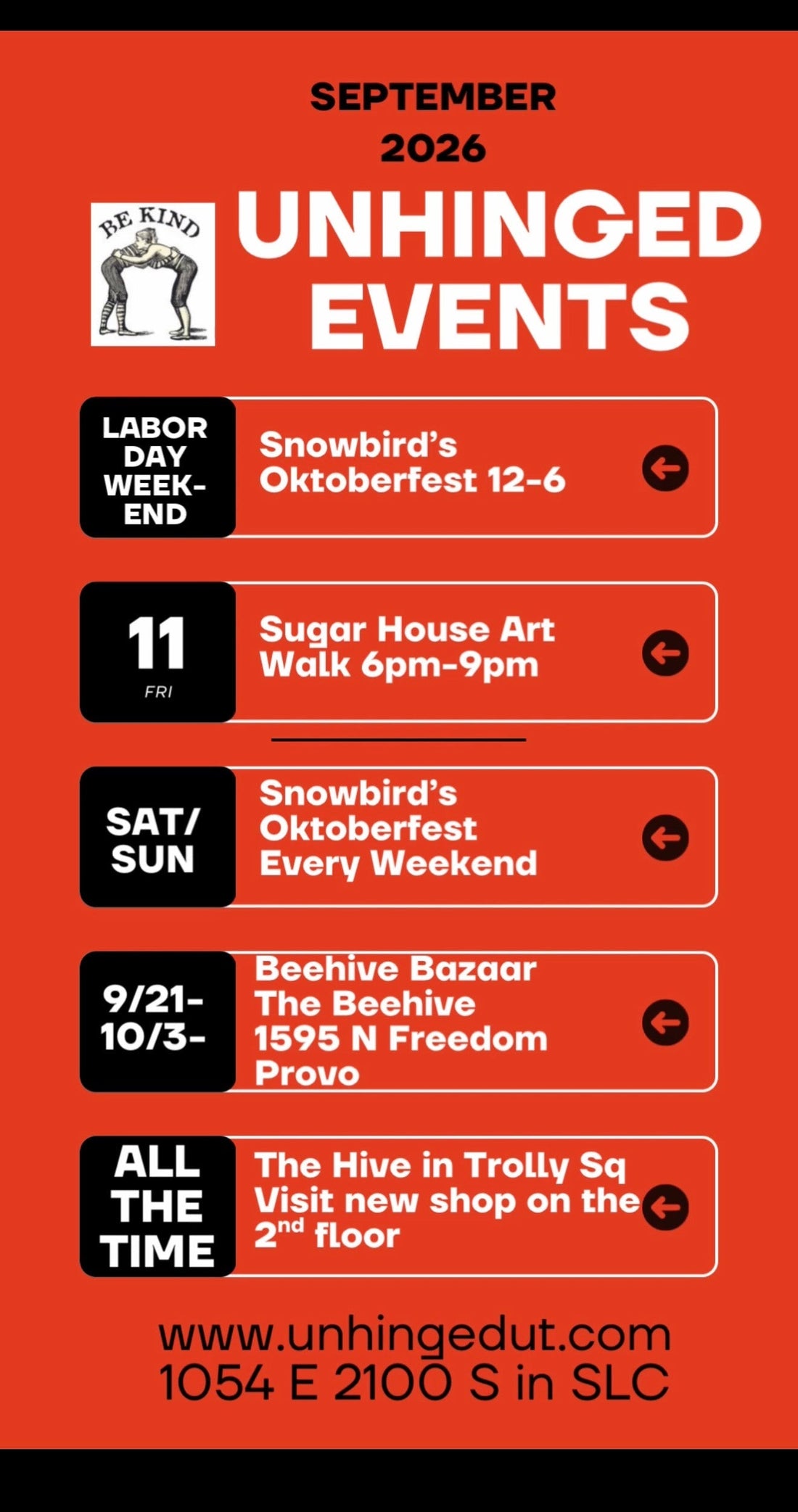 Where to find Unhinged this September