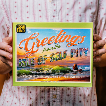 Greetings from The Isle of Self Pity Puzzle | Funny Puzzle