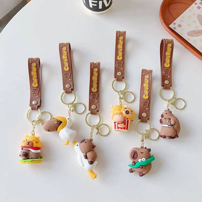 Capybara Kawaii Key Charm