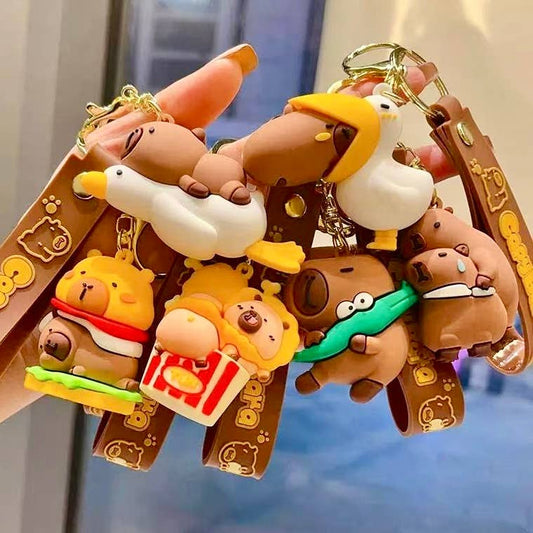 Capybara Kawaii Key Charm