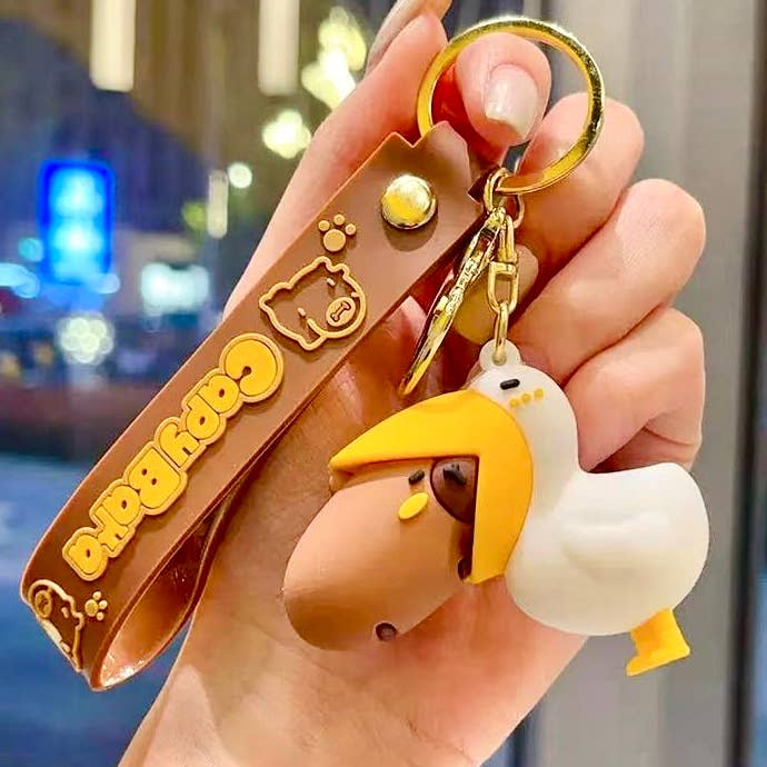 Capybara Kawaii Key Charm