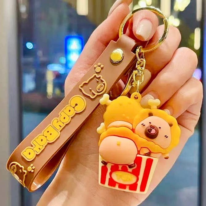 Capybara Kawaii Key Charm