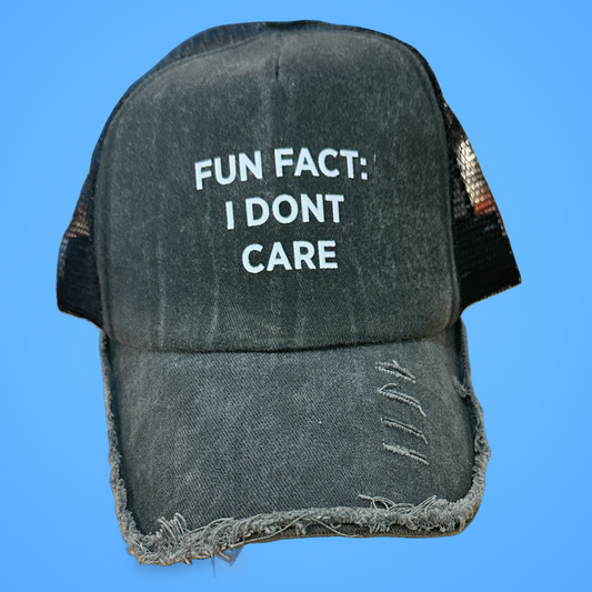Fun Fact Trucker Hat