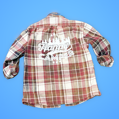 Upcycled Printed Flannel