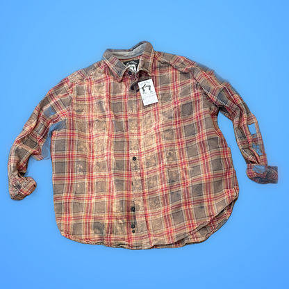 Upcycled Printed Flannel