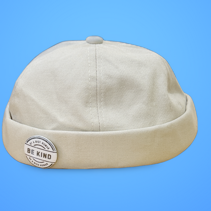 Light Tan No Brim Hat