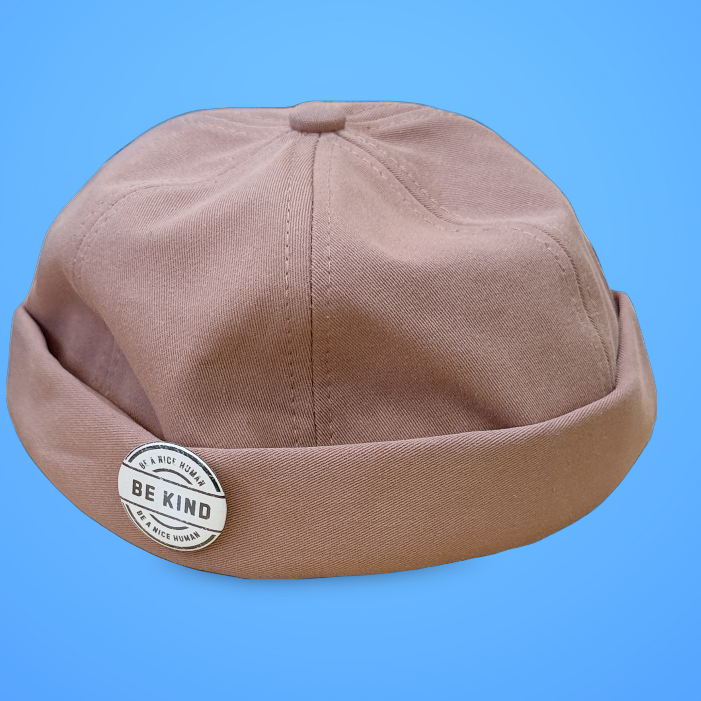 Pink No Brim Hat