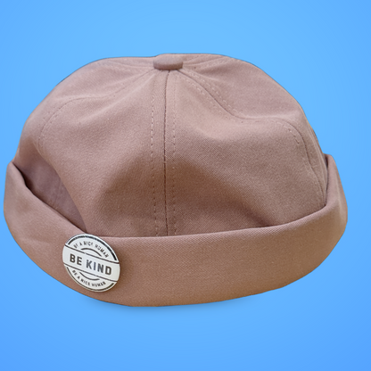 Pink No Brim Hat