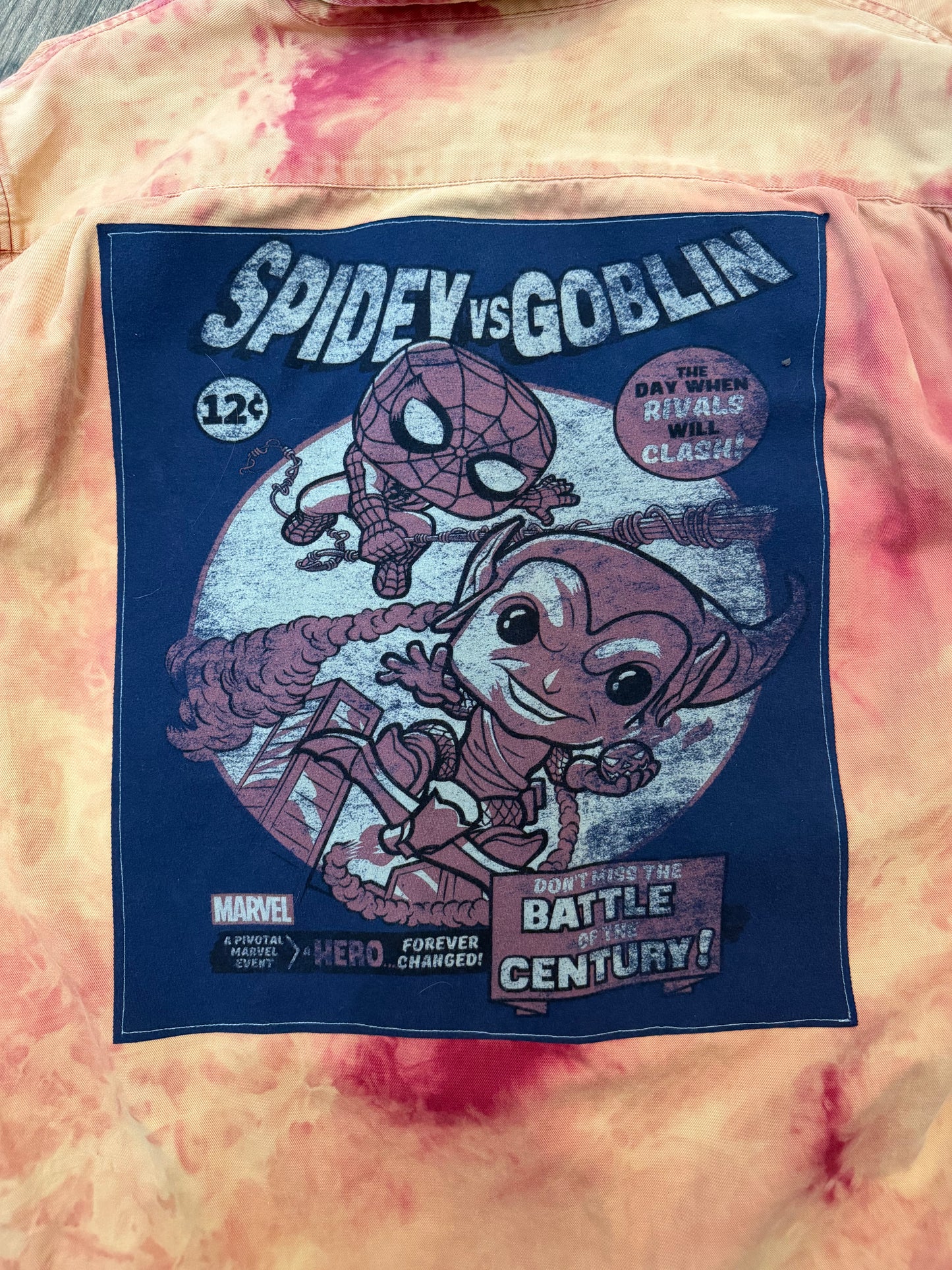 Spidey vs Goblin POP Flannel Size XL