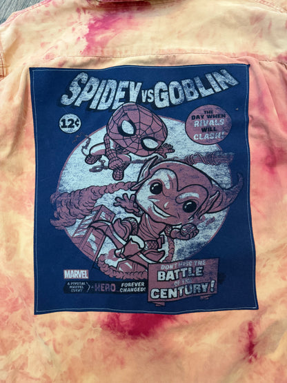 Spidey vs Goblin POP Flannel Size XL
