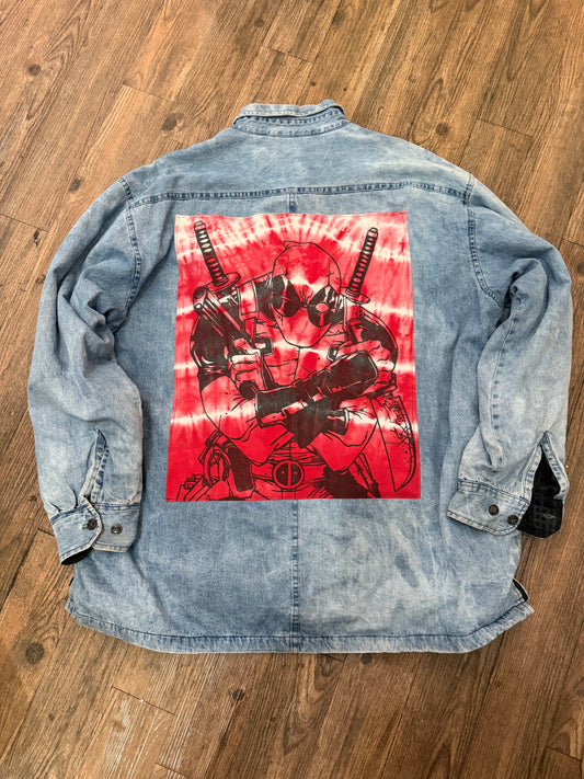Deadpool POP Flannel Size XXL