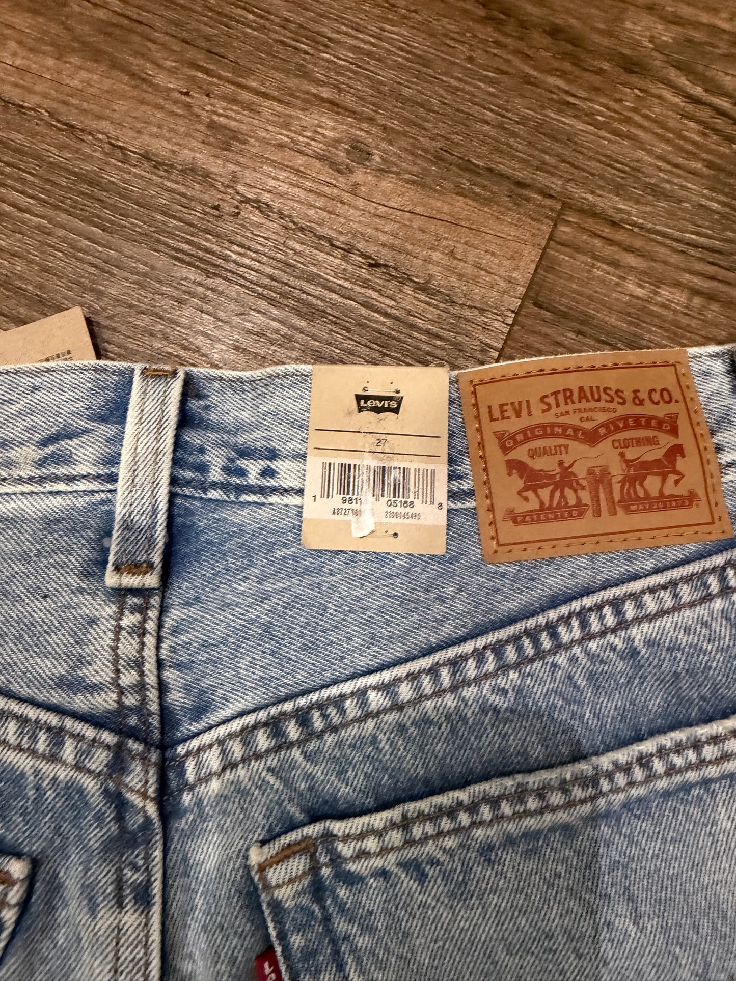 Mix Tape Levi’s Denim Skirt